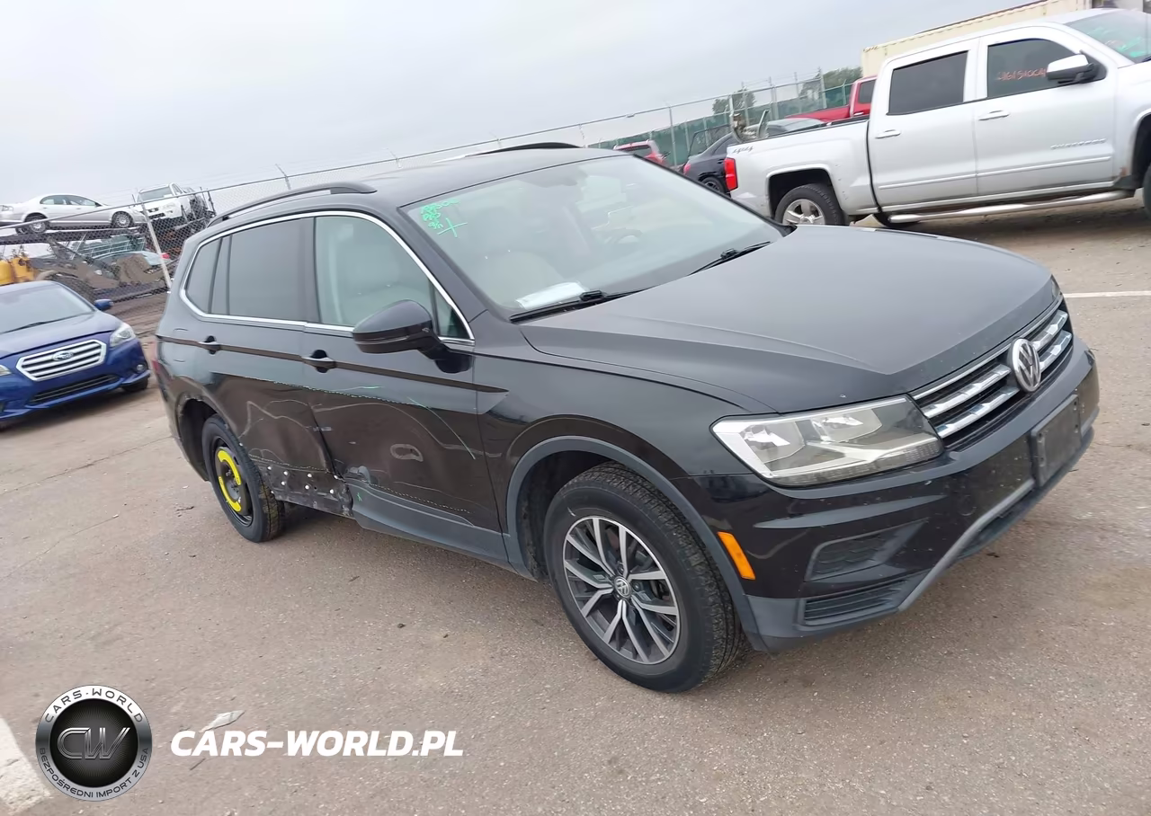 2019 Volkswagen Tiguan 2.0T Se-2.0T Sel-2.0T Sel R-Line-2.0T Sel R-Line Black VIN:3VV2B7AX6KM055495 - 1