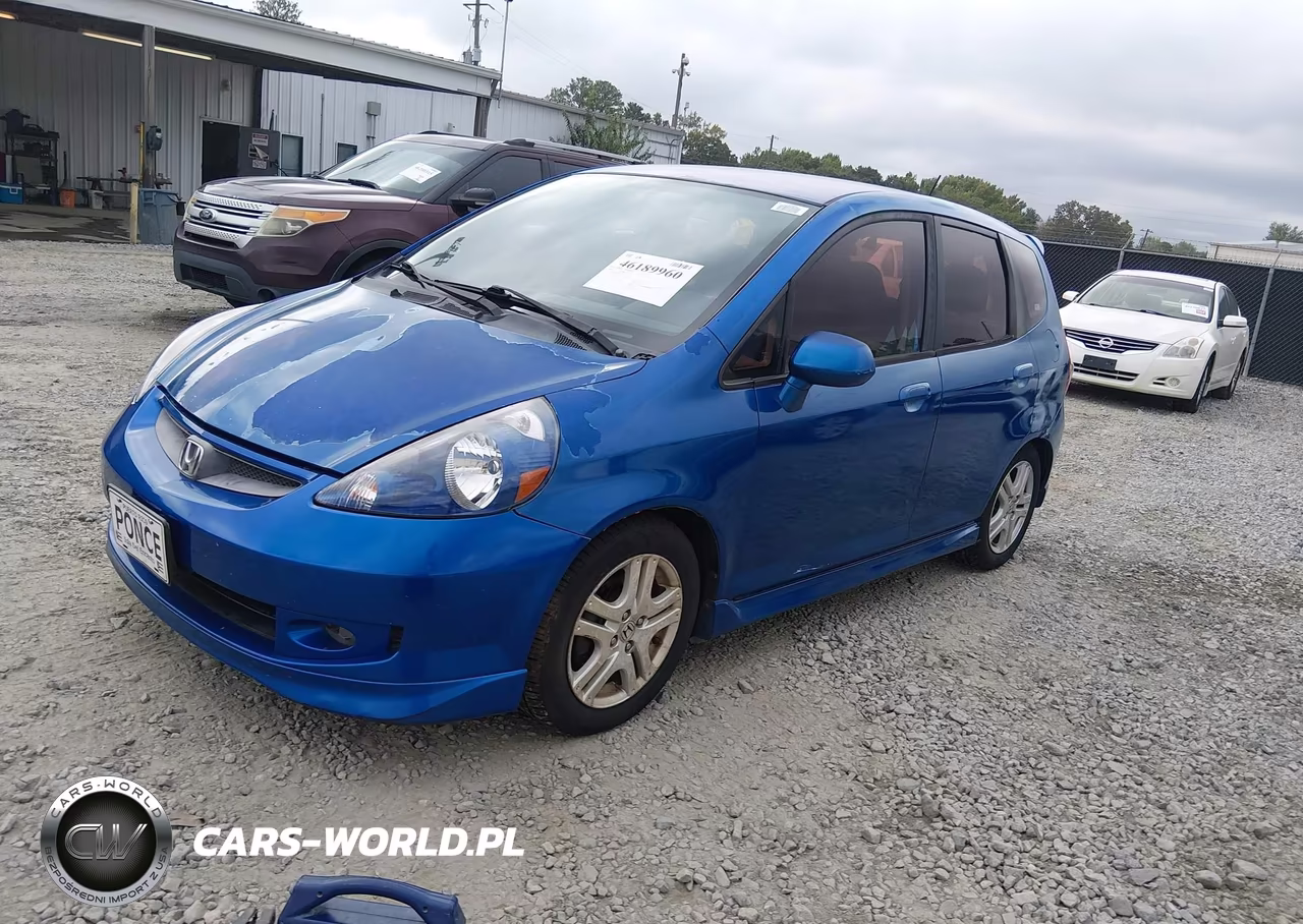 2008 Honda Fit Sport VIN:JHMGD38678S025893 - 2