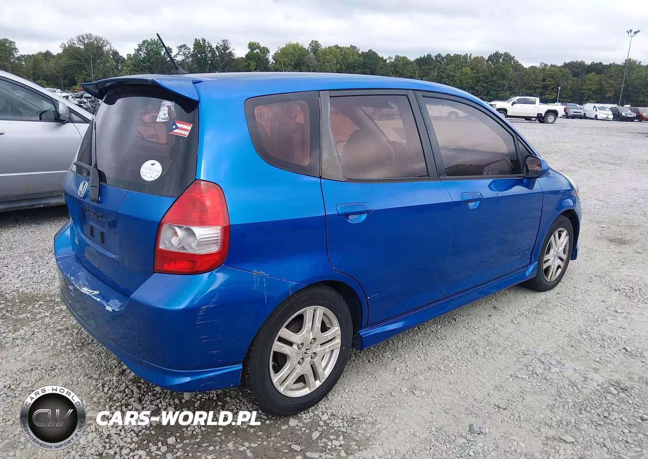 2008 Honda Fit Sport VIN:JHMGD38678S025893 - 4