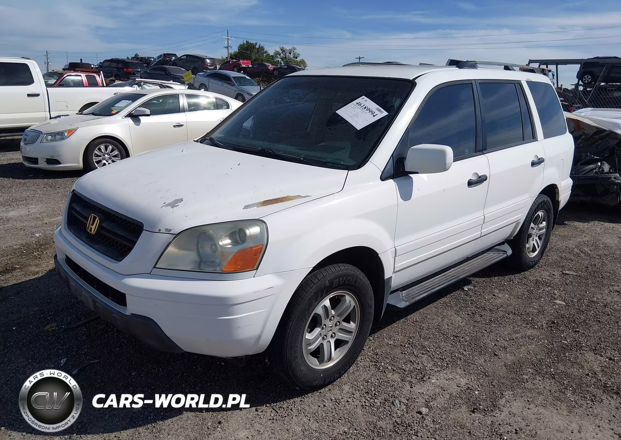 2005 Honda Pilot Ex VIN:2HKYF18485H556307 - 2