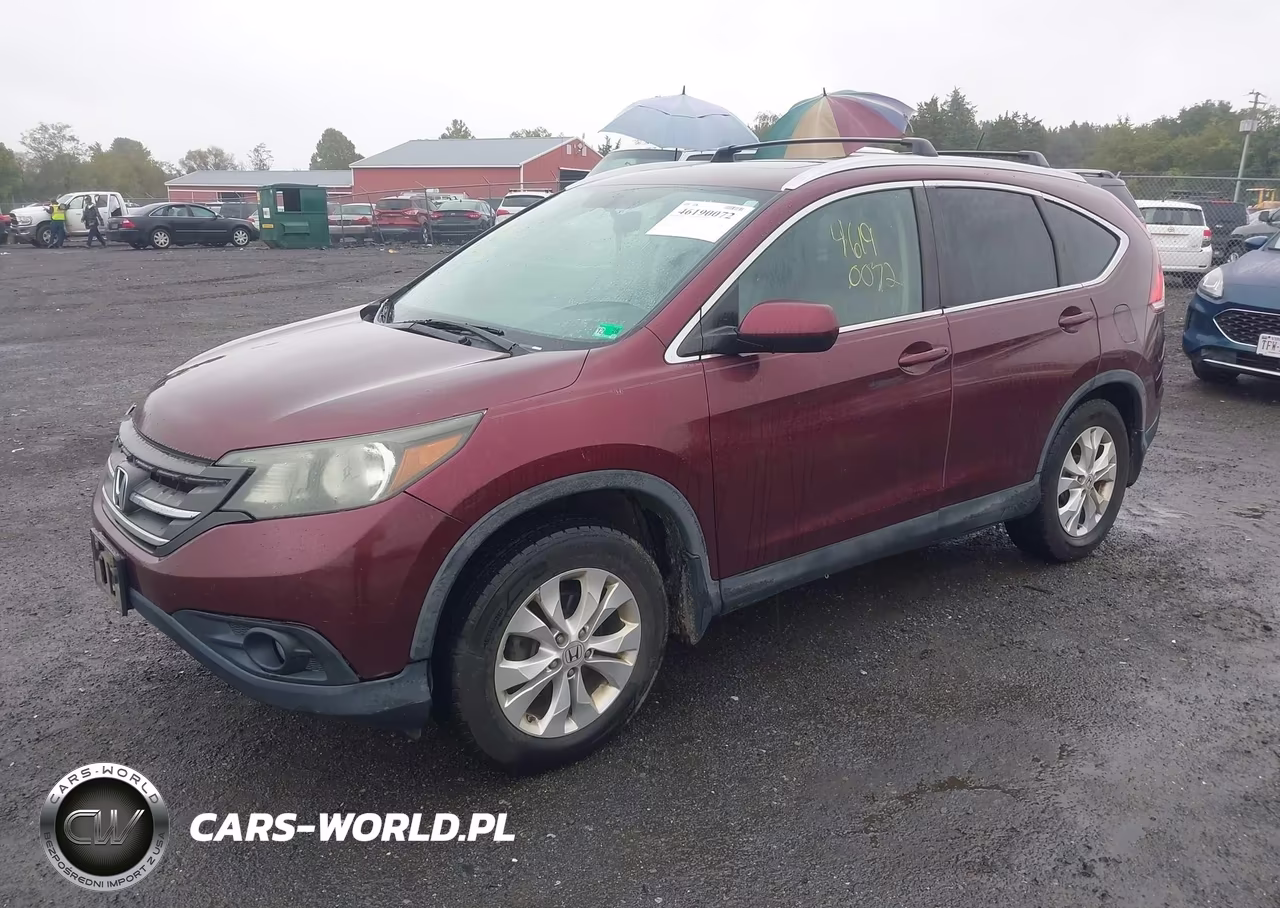 2013 Honda Cr-V Ex-L VIN:5J6RM4H78DL059137 - 2