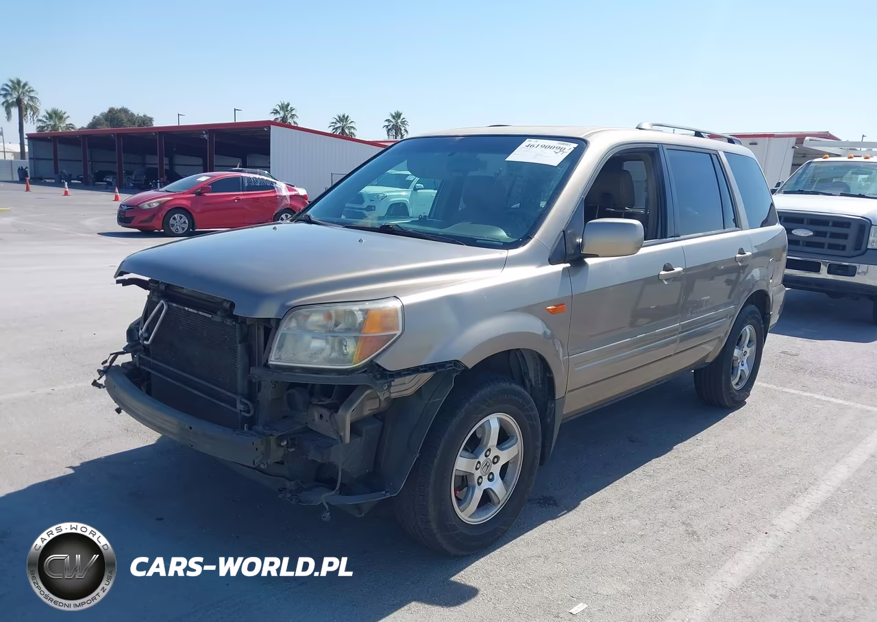 2008 Honda Pilot Ex-L VIN:5FNYF28548B003736 - 2