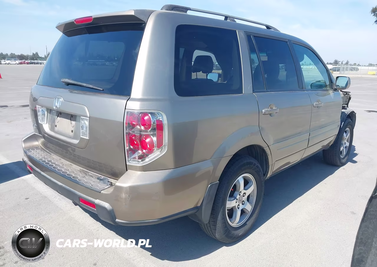 2008 Honda Pilot Ex-L VIN:5FNYF28548B003736 - 4