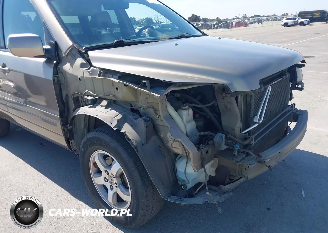 2008 Honda Pilot Ex-L VIN:5FNYF28548B003736 - 6