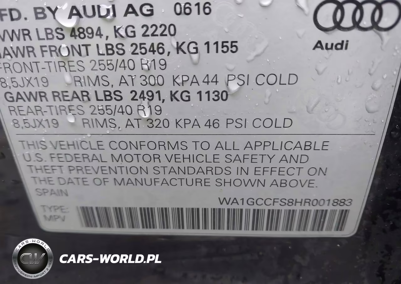 2017 Audi Q3 2.0T Premium VIN:WA1GCCFS8HR001883 - 9