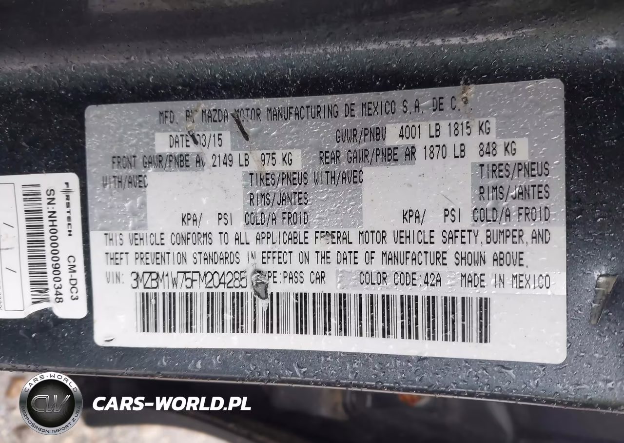 2015 Mazda Mazda3 I Grand Touring VIN:3MZBM1W75FM204285 - 9