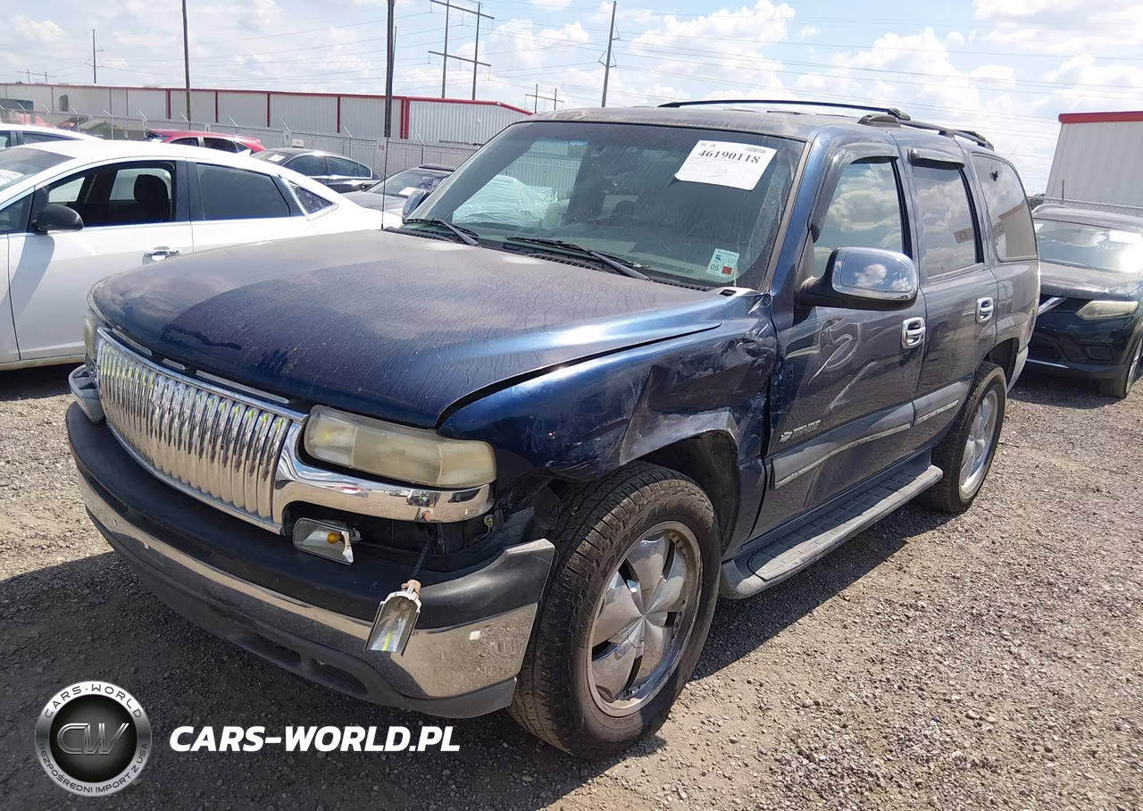 2001 Chevrolet Tahoe Lt VIN:1GNEC13T11R215027 - 2