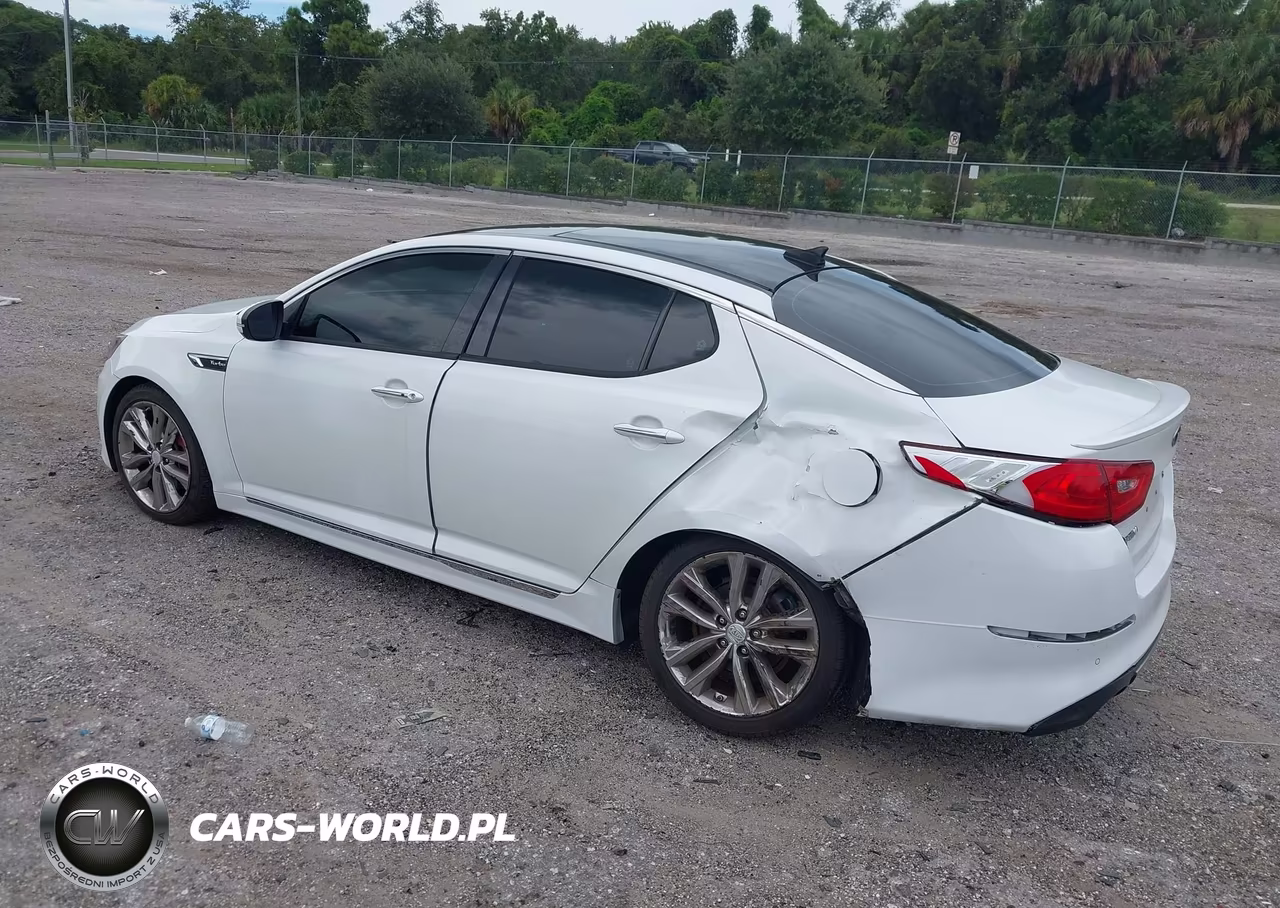 2014 Kia Optima Sxl Turbo VIN:5XXGR4A67EG276387 - 3