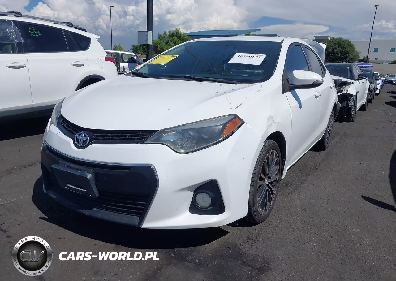 2016 Toyota Corolla S Plus VIN:5YFBURHE3GP520131 - 2