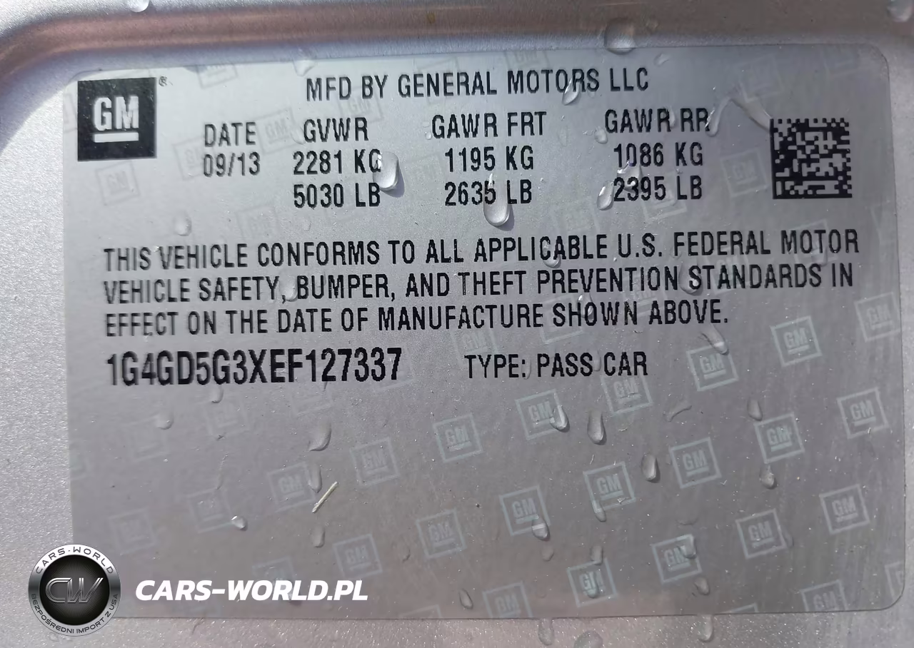 2014 Buick Lacrosse Premium I Group VIN:1G4GD5G3XEF127337 - 9