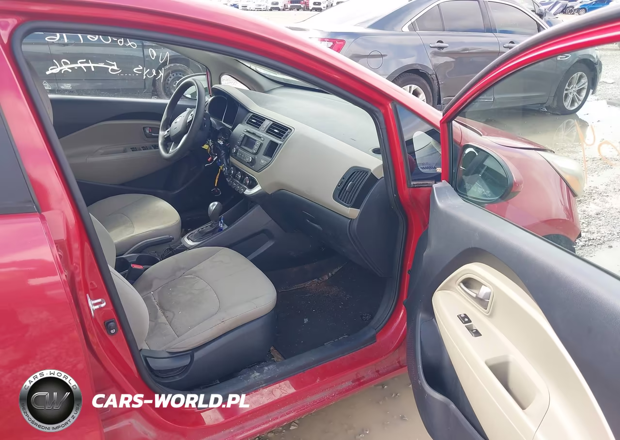 2014 Kia Rio Lx VIN:KNADM4A38E6417888 - 5
