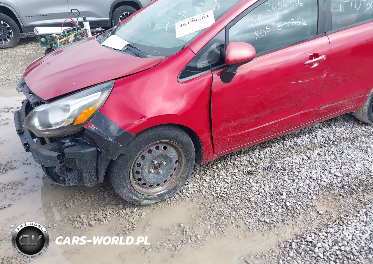 2014 Kia Rio Lx VIN:KNADM4A38E6417888 - 6