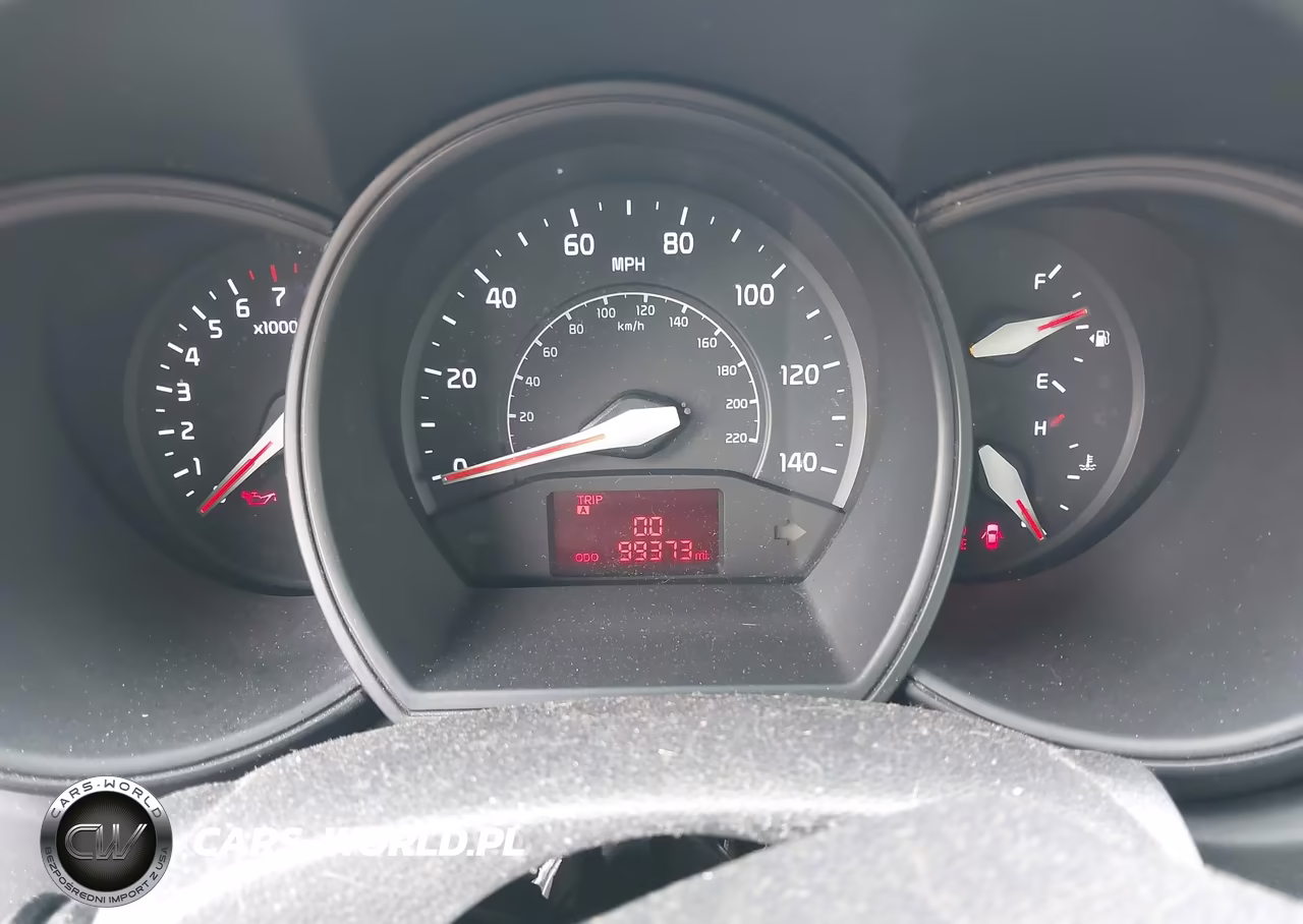 2014 Kia Rio Lx VIN:KNADM4A38E6417888 - 7