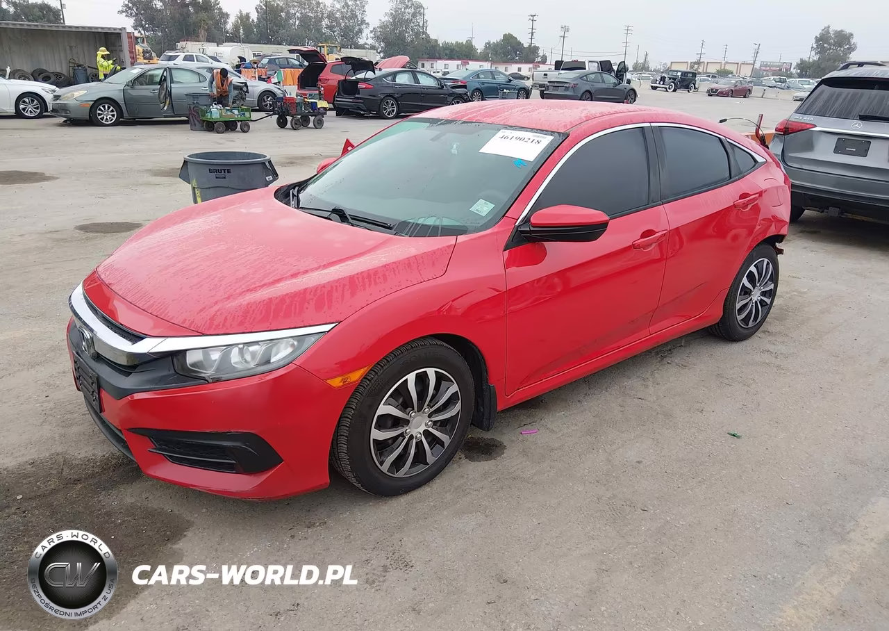 2016 Honda Civic Lx VIN:2HGFC2F53GH539414 - 2