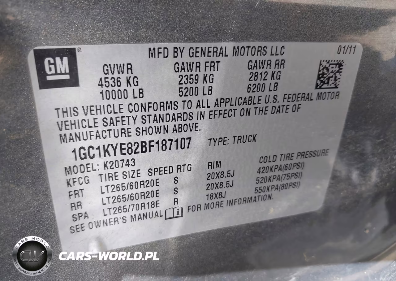 2011 Chevrolet Silverado 2500Hd Ltz VIN:1GC1KYE82BF187107 - 9