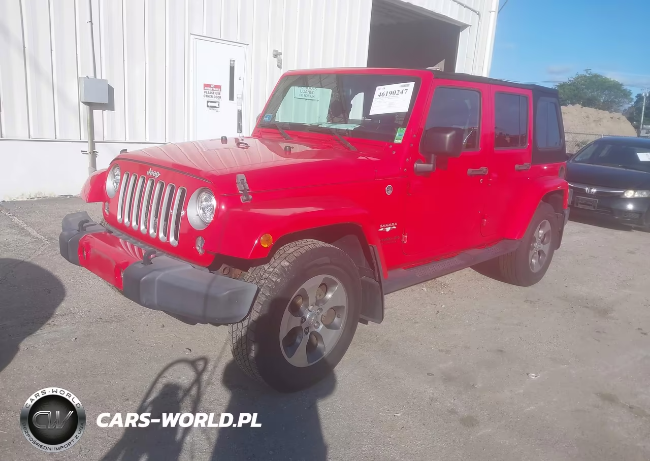 2017 Jeep Wrangler Unlimited Sahara VIN:1C4BJWEG6HL724185 - 2