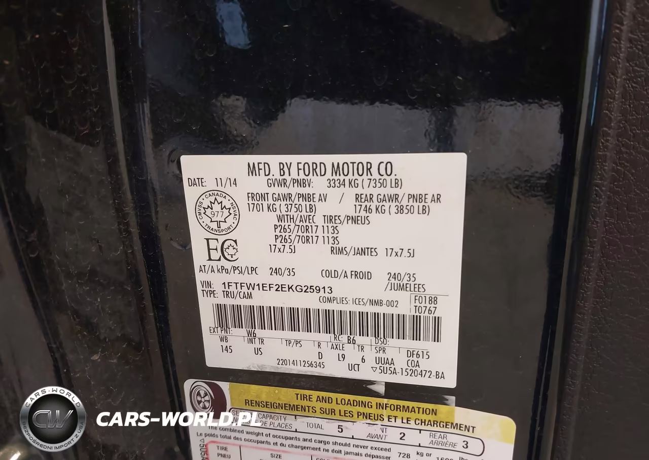 2014 Ford F-150 Xlt VIN:1FTFW1EF2EKG25913 - 9