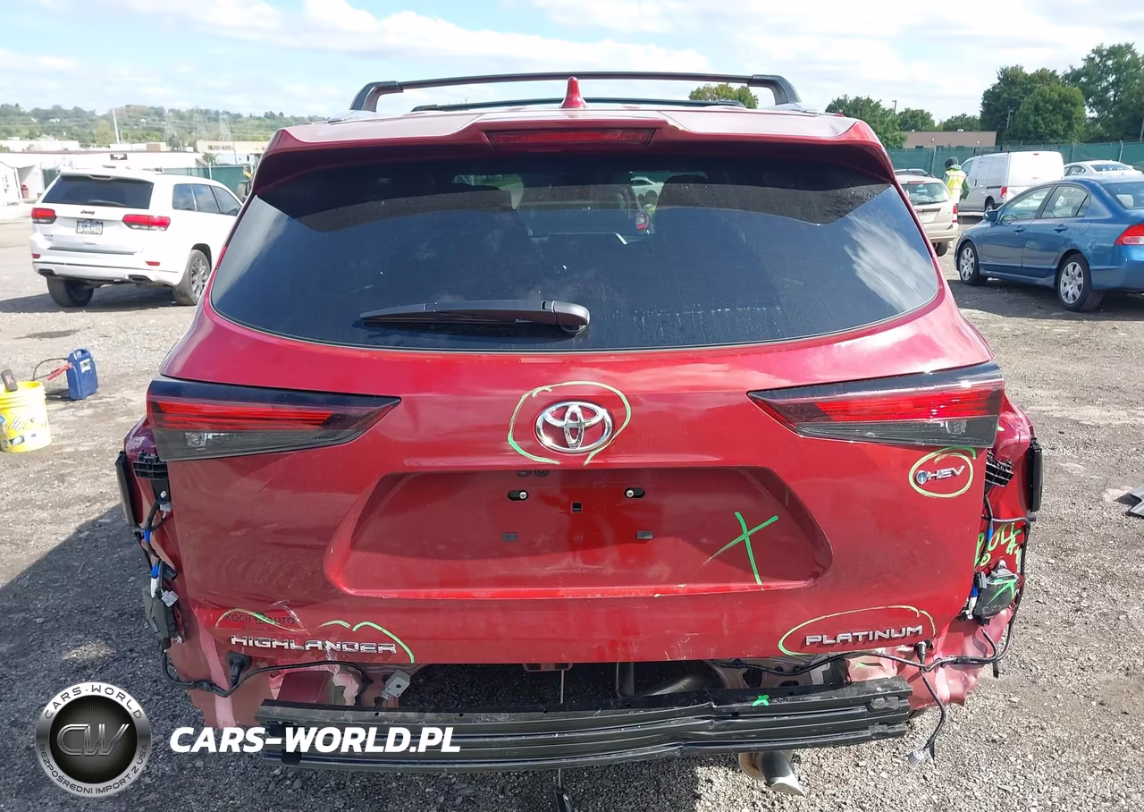 2026 Toyota Highlander Hybrid Platinum VIN:5TDEBRCH9TS722736 - 16