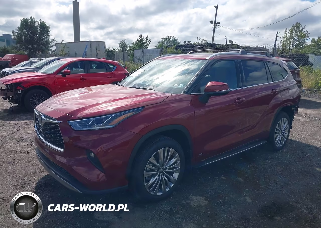 2026 Toyota Highlander Hybrid Platinum VIN:5TDEBRCH9TS722736 - 2