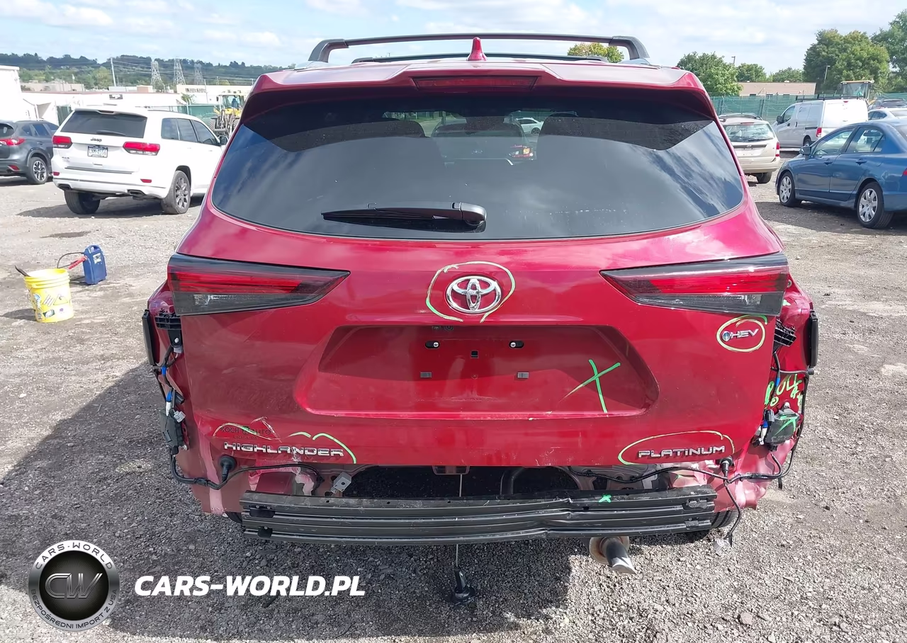 2026 Toyota Highlander Hybrid Platinum VIN:5TDEBRCH9TS722736 - 6