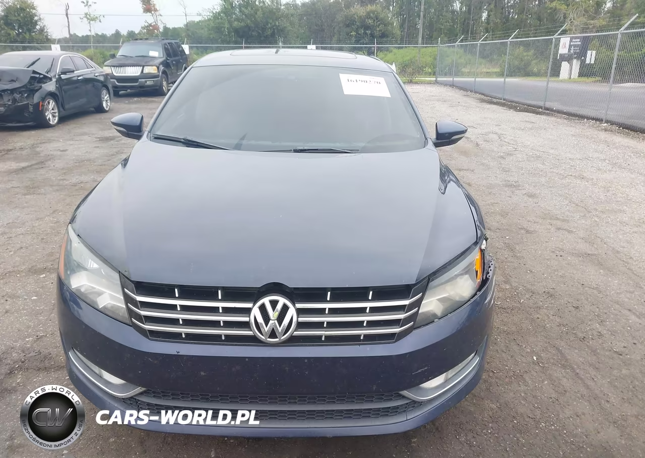 2012 Volkswagen Passat 2.0L Tdi Sel Premium VIN:1VWCN7A33CC079275 - 12