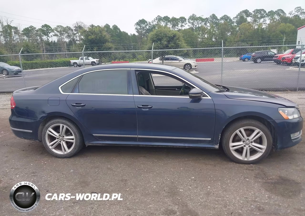 2012 Volkswagen Passat 2.0L Tdi Sel Premium VIN:1VWCN7A33CC079275 - 13