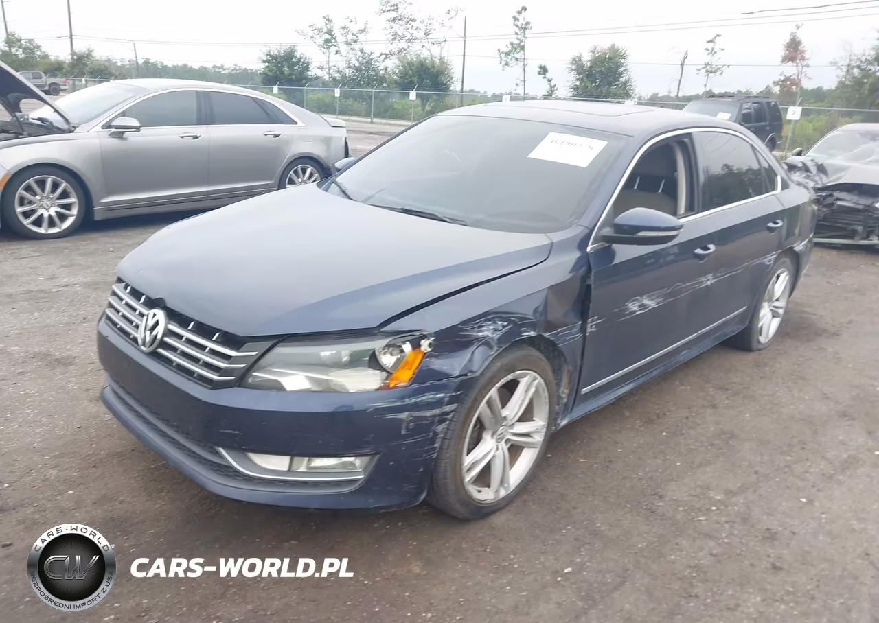 2012 Volkswagen Passat 2.0L Tdi Sel Premium VIN:1VWCN7A33CC079275 - 2