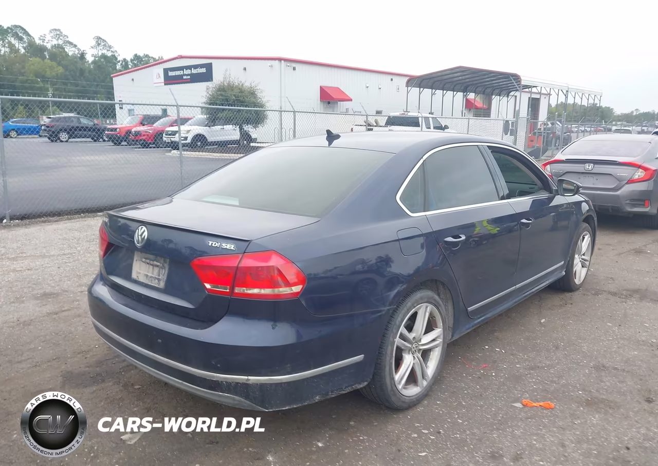 2012 Volkswagen Passat 2.0L Tdi Sel Premium VIN:1VWCN7A33CC079275 - 4