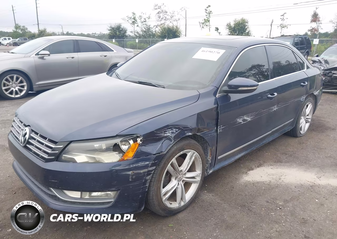 2012 Volkswagen Passat 2.0L Tdi Sel Premium VIN:1VWCN7A33CC079275 - 6