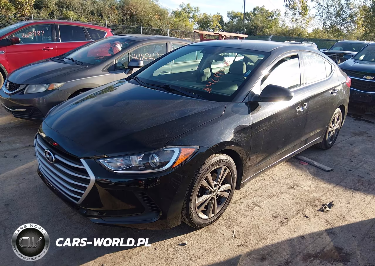 2018 Hyundai Elantra Sel VIN:5NPD84LF1JH394355 - 2