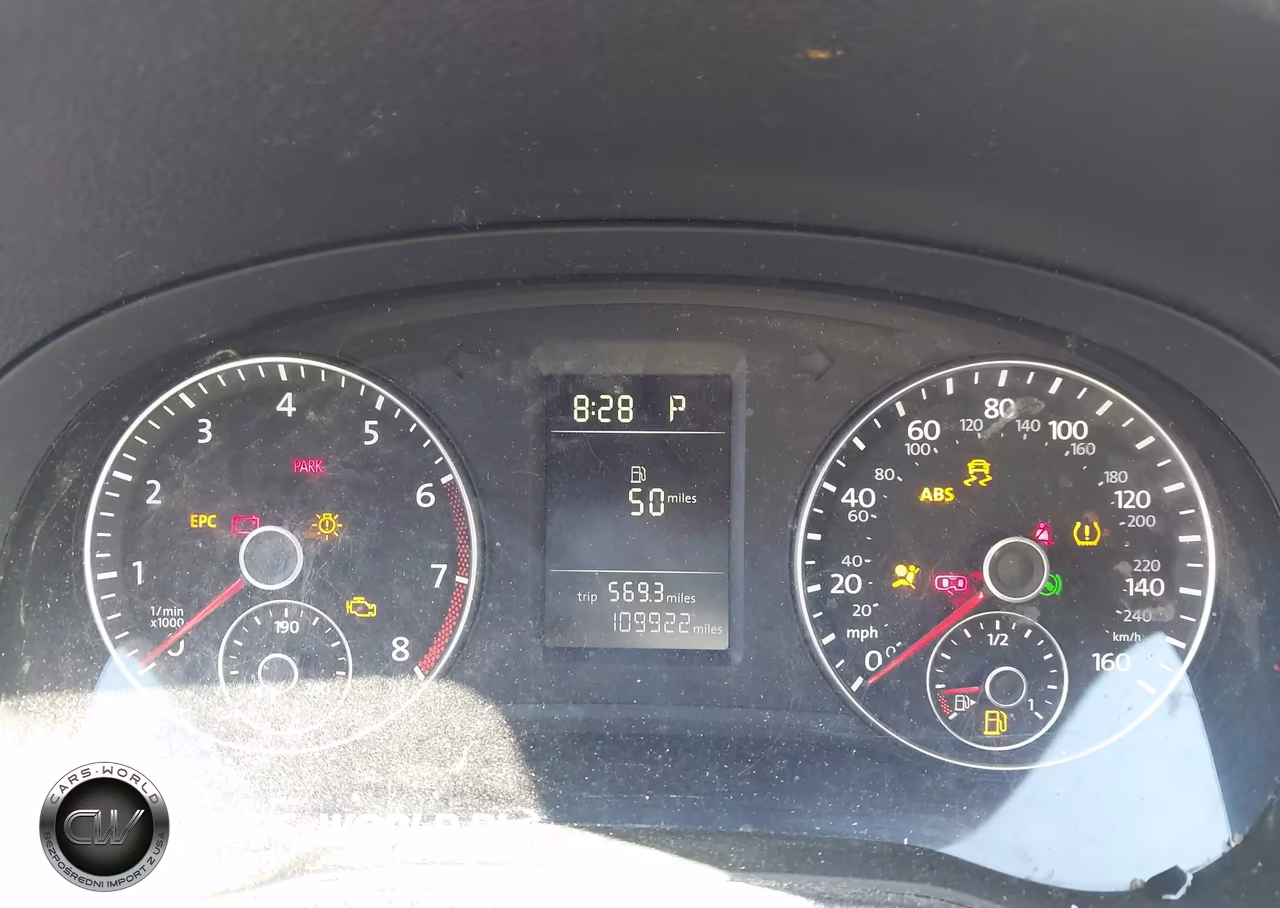 2012 Volkswagen Passat 2.5L S VIN:1VWAP7A37CC078311 - 7