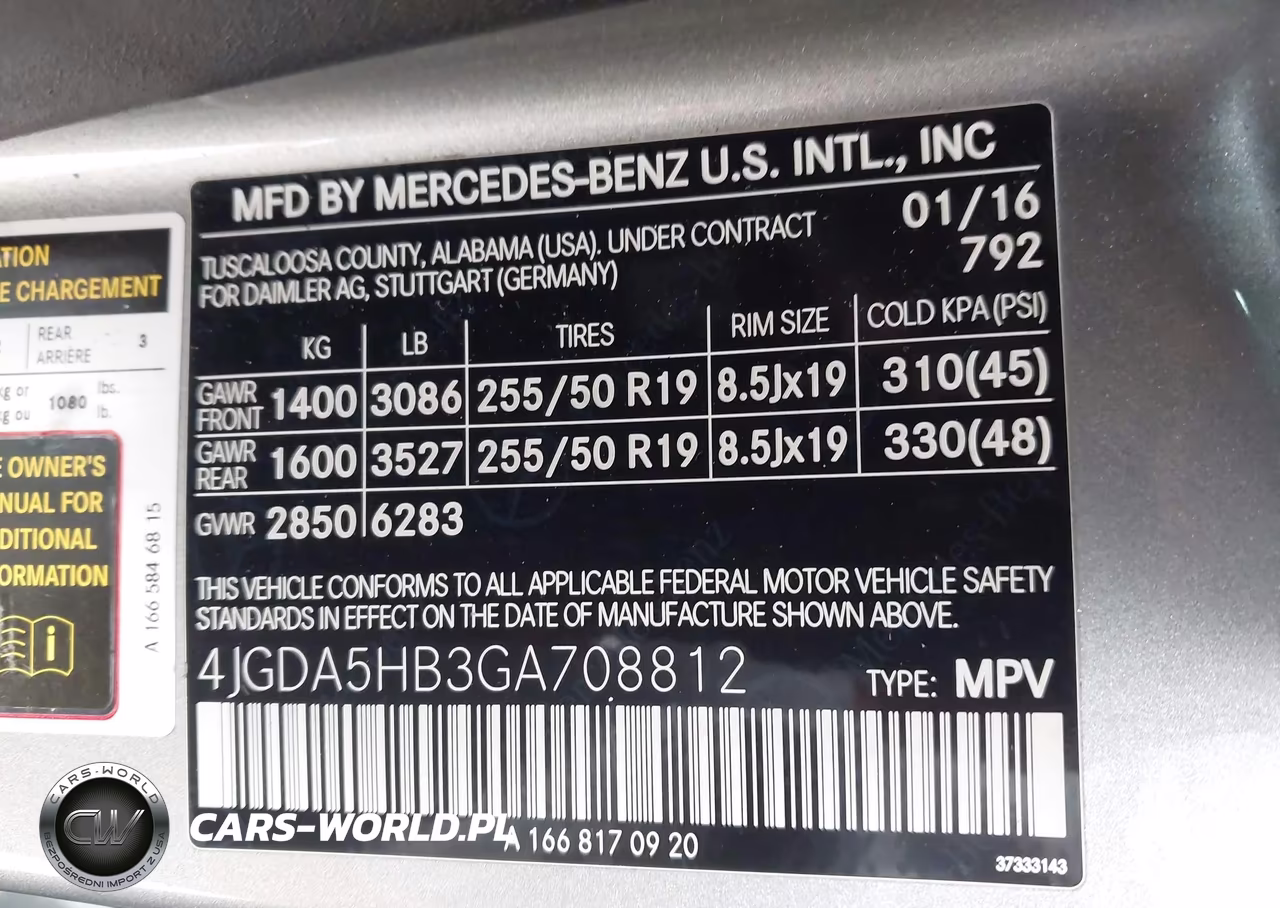2016 Mercedes-Benz Gle 350 4Matic VIN:4JGDA5HB3GA708812 - 9