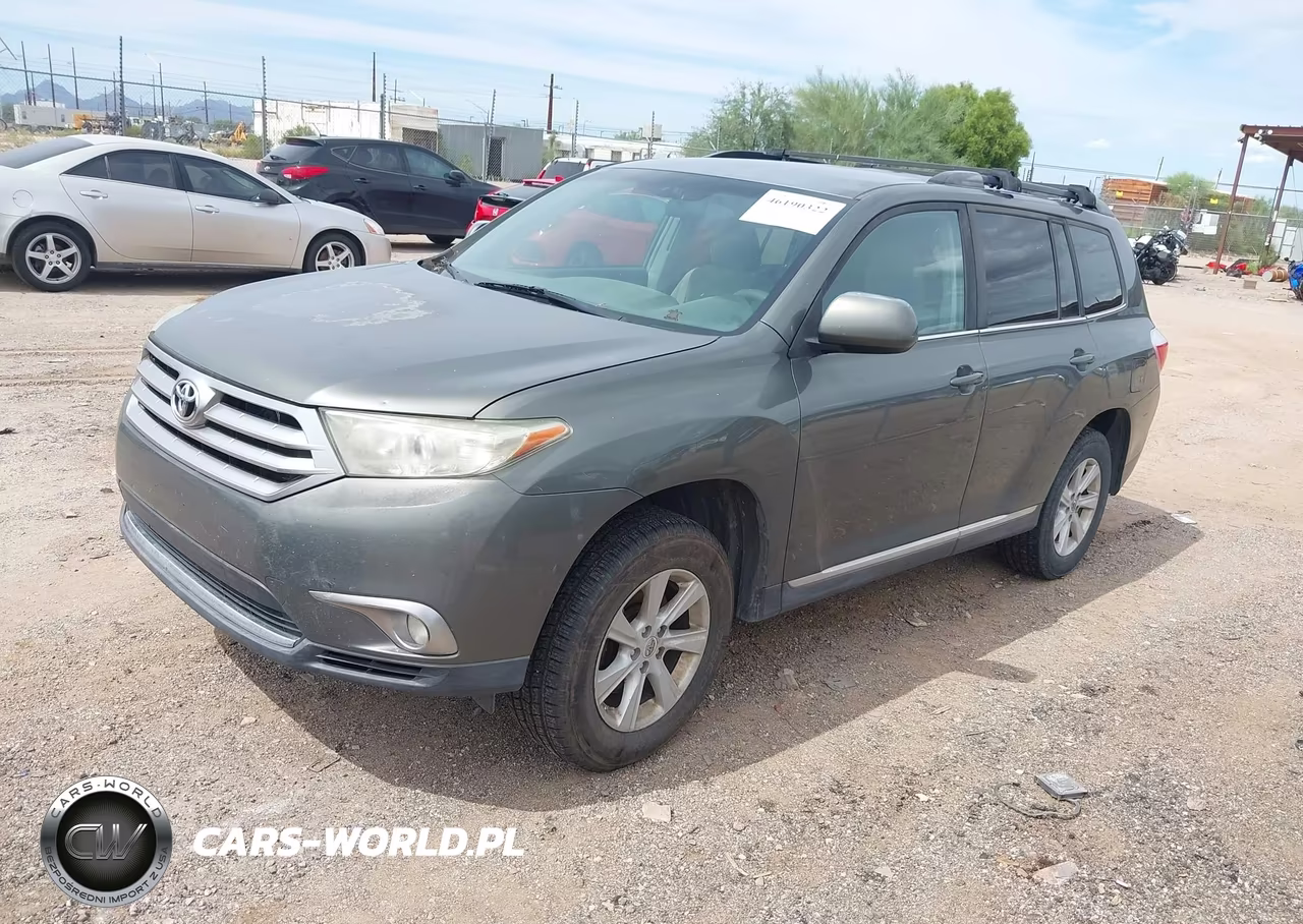 2012 Toyota Highlander Base V6 VIN:5TDBK3EH6CS154040 - 2