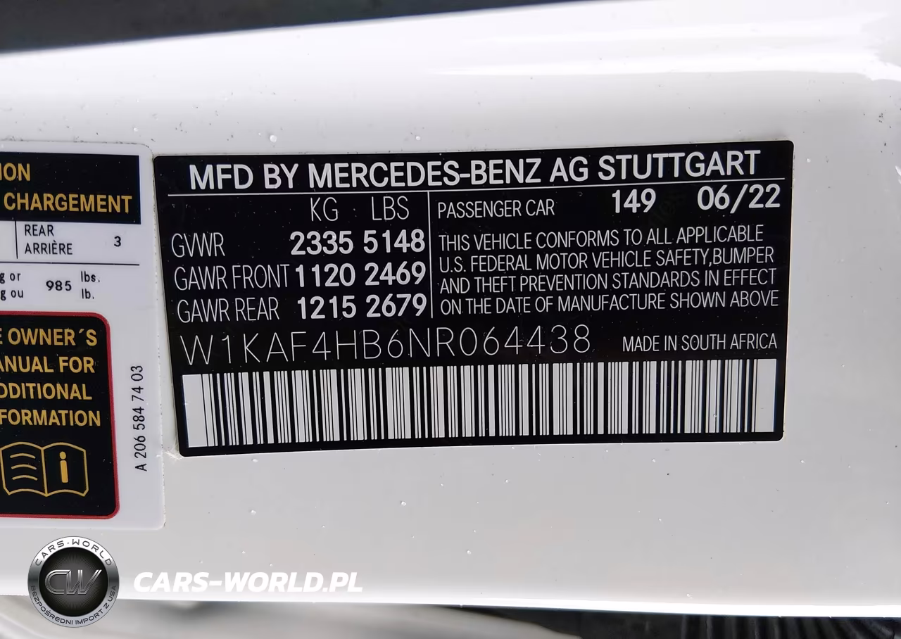 2022 Mercedes-Benz C 300 4Matic VIN:W1KAF4HB6NR064438 - 9