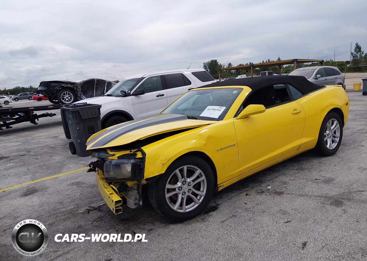 2013 Chevrolet Camaro 1Lt VIN:2G1FB3D32D9187160 - 2