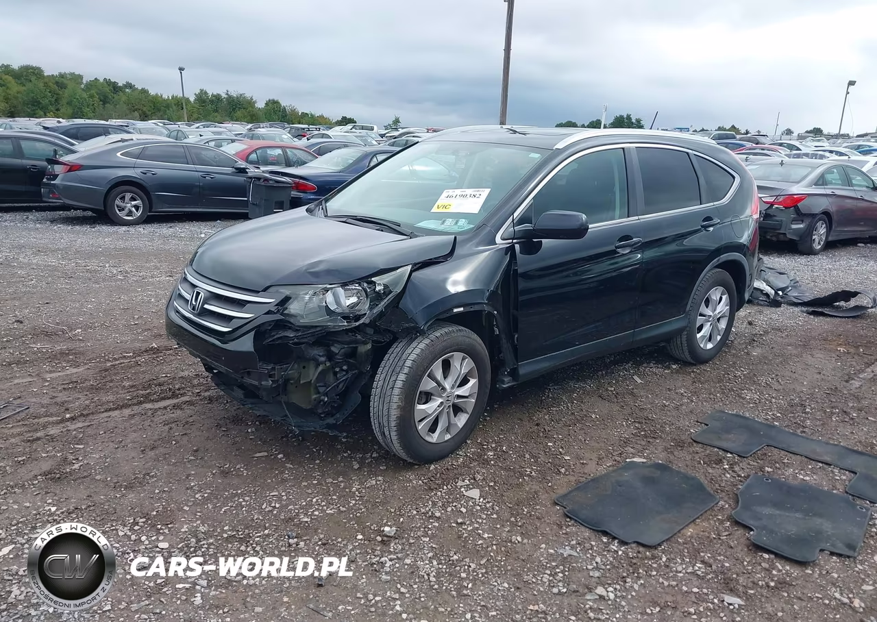 2014 Honda Cr-V Ex-L VIN:2HKRM4H77EH720510 - 2