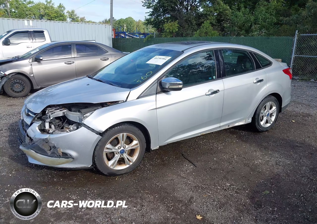 2013 Ford Focus Se VIN:1FADP3F27DL360271 - 2