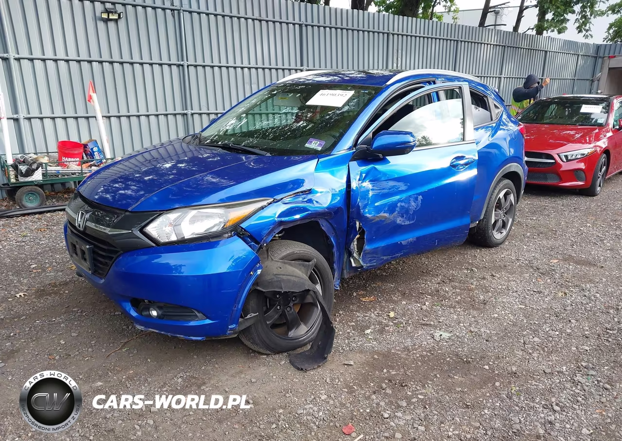 2018 Honda Hr-V Ex-L VIN:3CZRU6H74JM700807 - 2