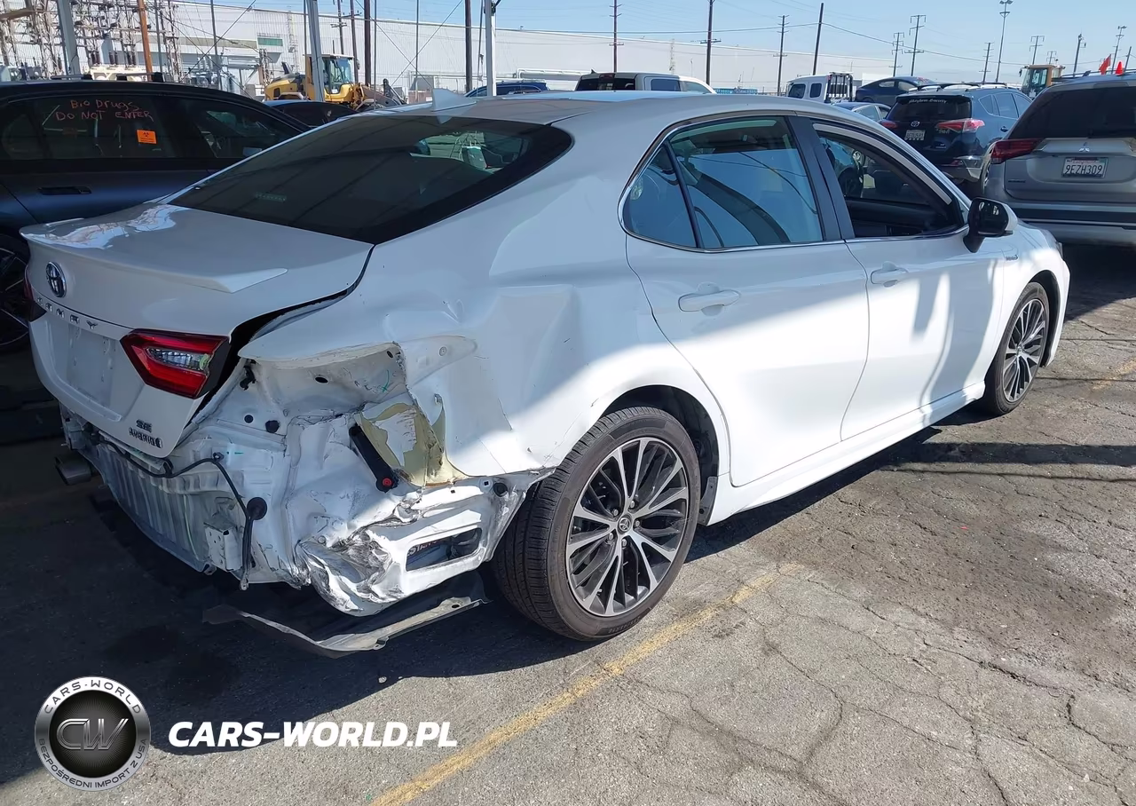 2020 Toyota Camry Se Hybrid VIN:4T1G31AK0LU012556 - 4