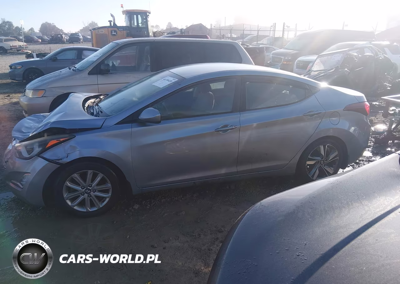 2015 Hyundai Elantra Se VIN:5NPDH4AE9FH603617 - 14