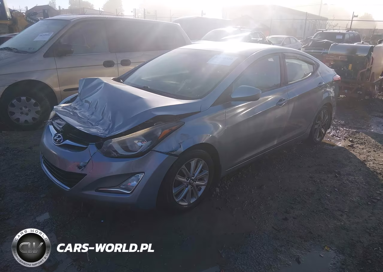 2015 Hyundai Elantra Se VIN:5NPDH4AE9FH603617 - 2
