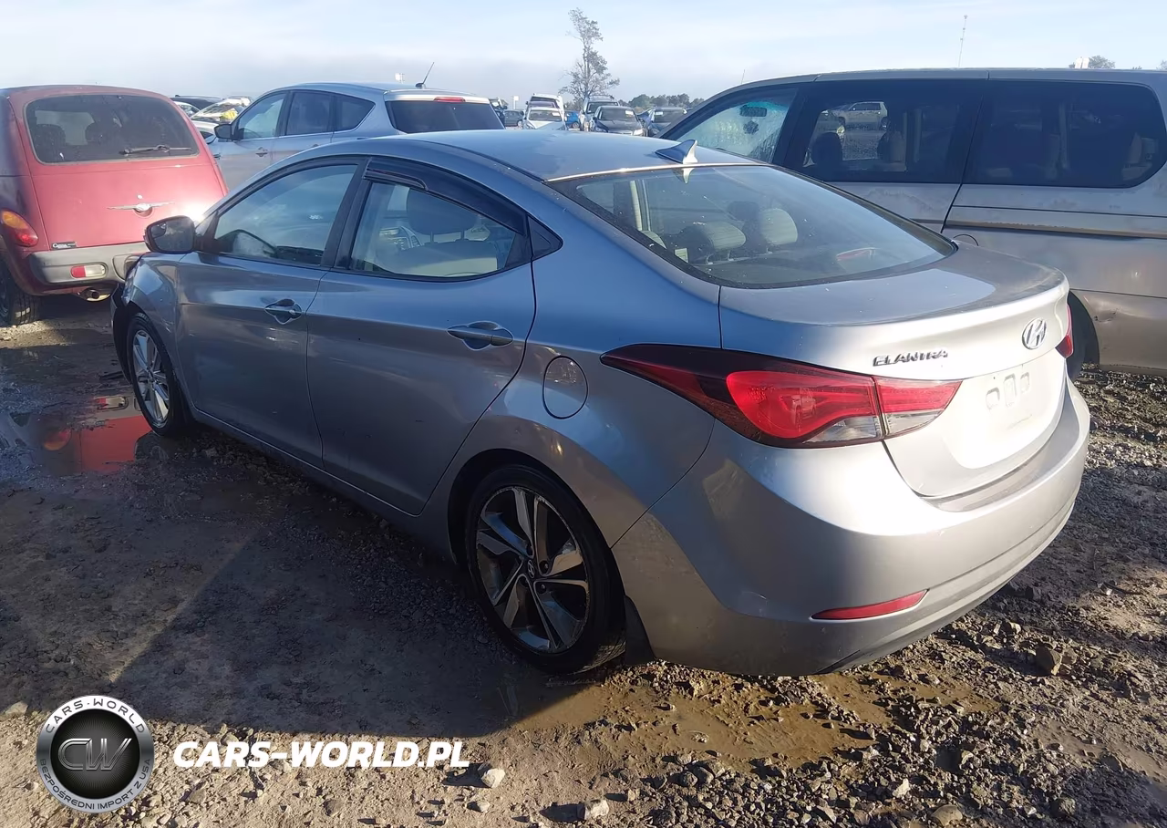 2015 Hyundai Elantra Se VIN:5NPDH4AE9FH603617 - 3