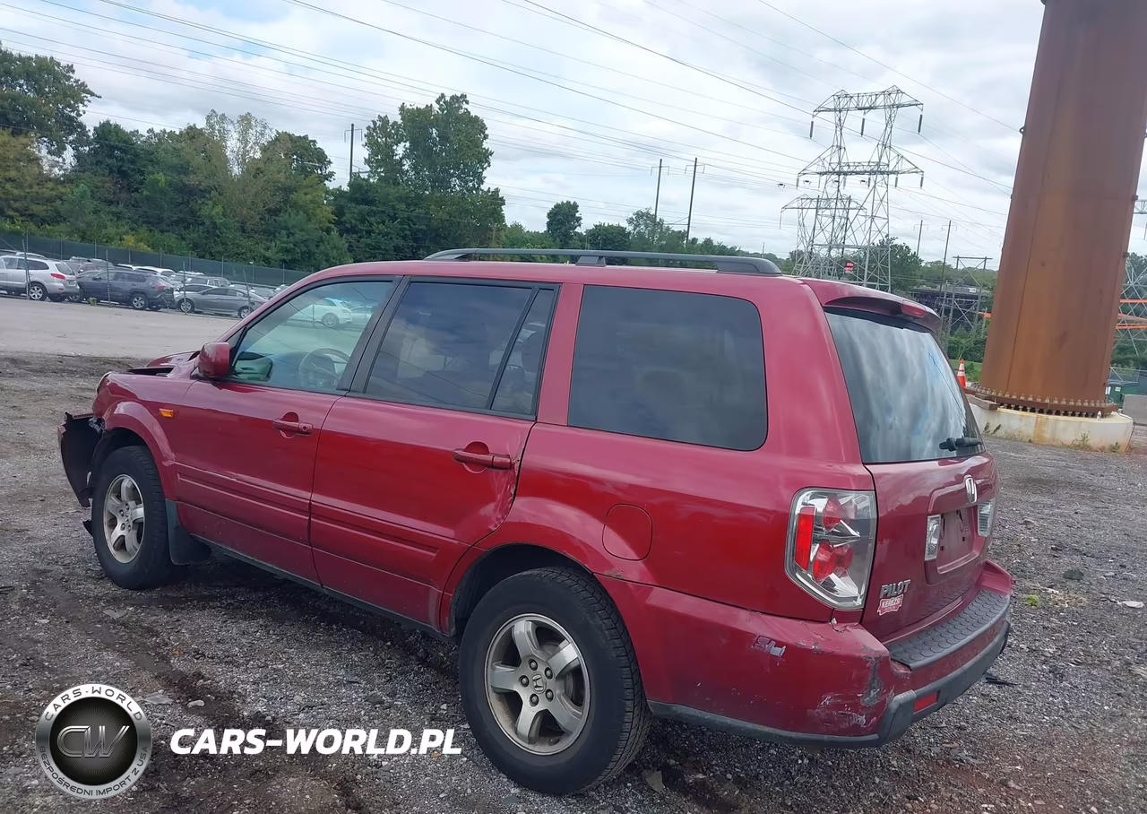 2006 Honda Pilot Ex-L VIN:2HKYF185X6H521293 - 3
