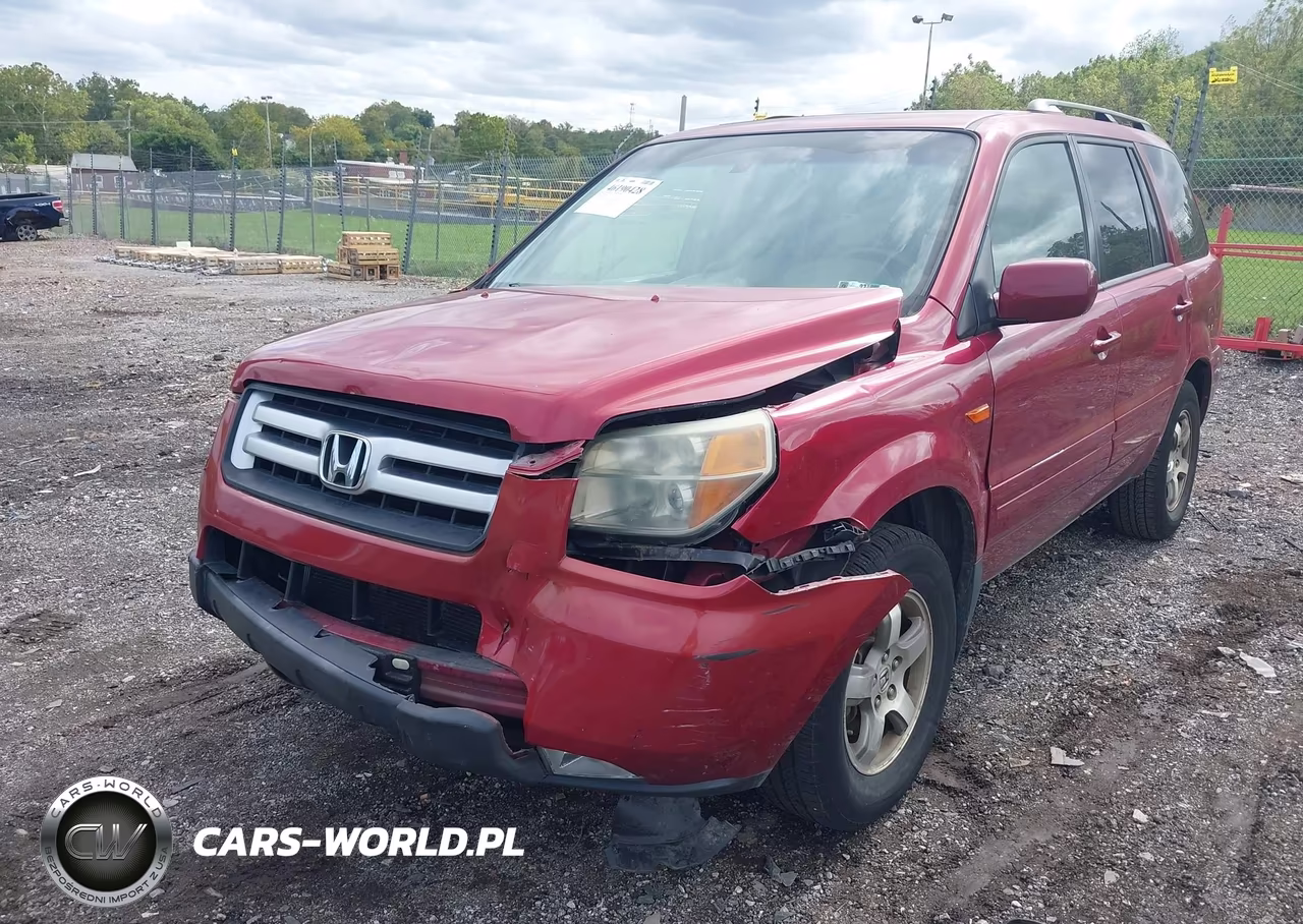 2006 Honda Pilot Ex-L VIN:2HKYF185X6H521293 - 6