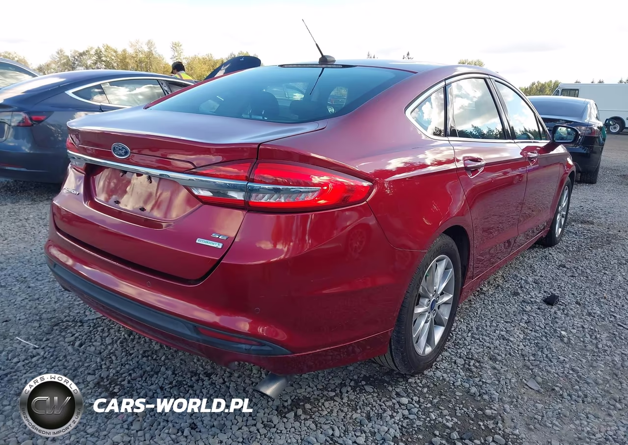 2017 Ford Fusion Se VIN:3FA6P0HD6HR366981 - 4