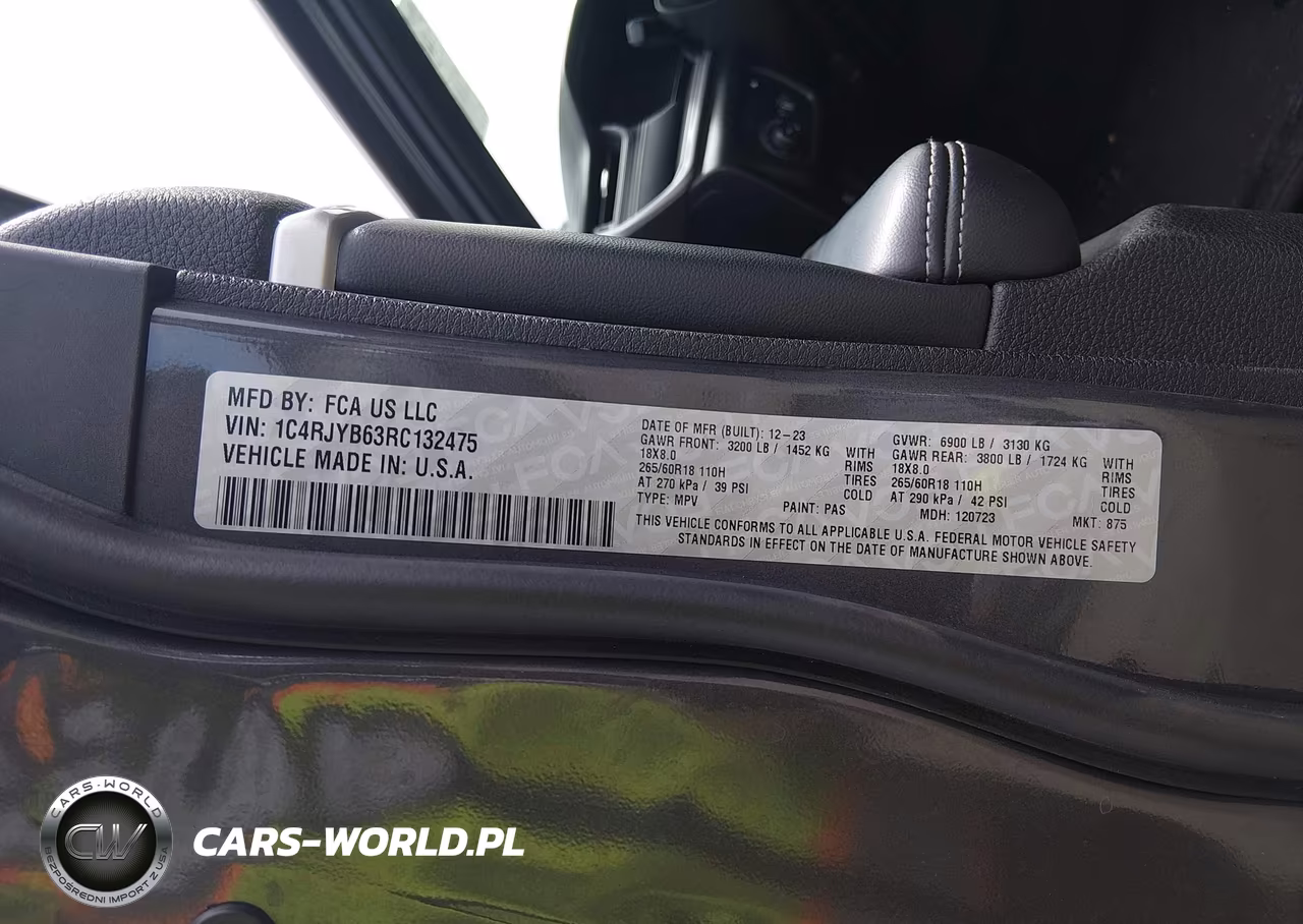 2024 Jeep Grand Cherokee 4Xe VIN:1C4RJYB63RC132475 - 9