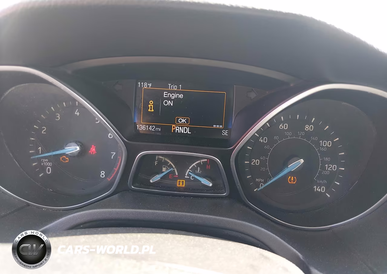 2015 Ford Focus Se VIN:1FADP3F24FL242889 - 7