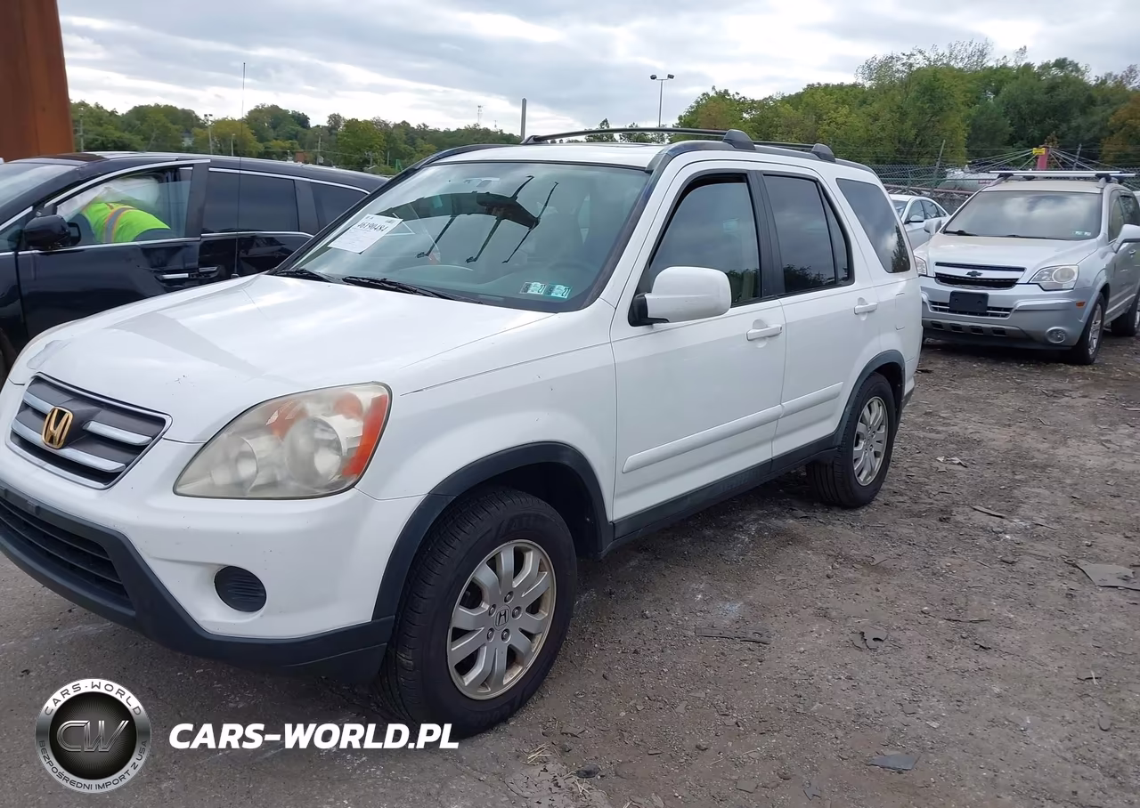 2006 Honda Cr-V Ex Se VIN:SHSRD78906U416186 - 2