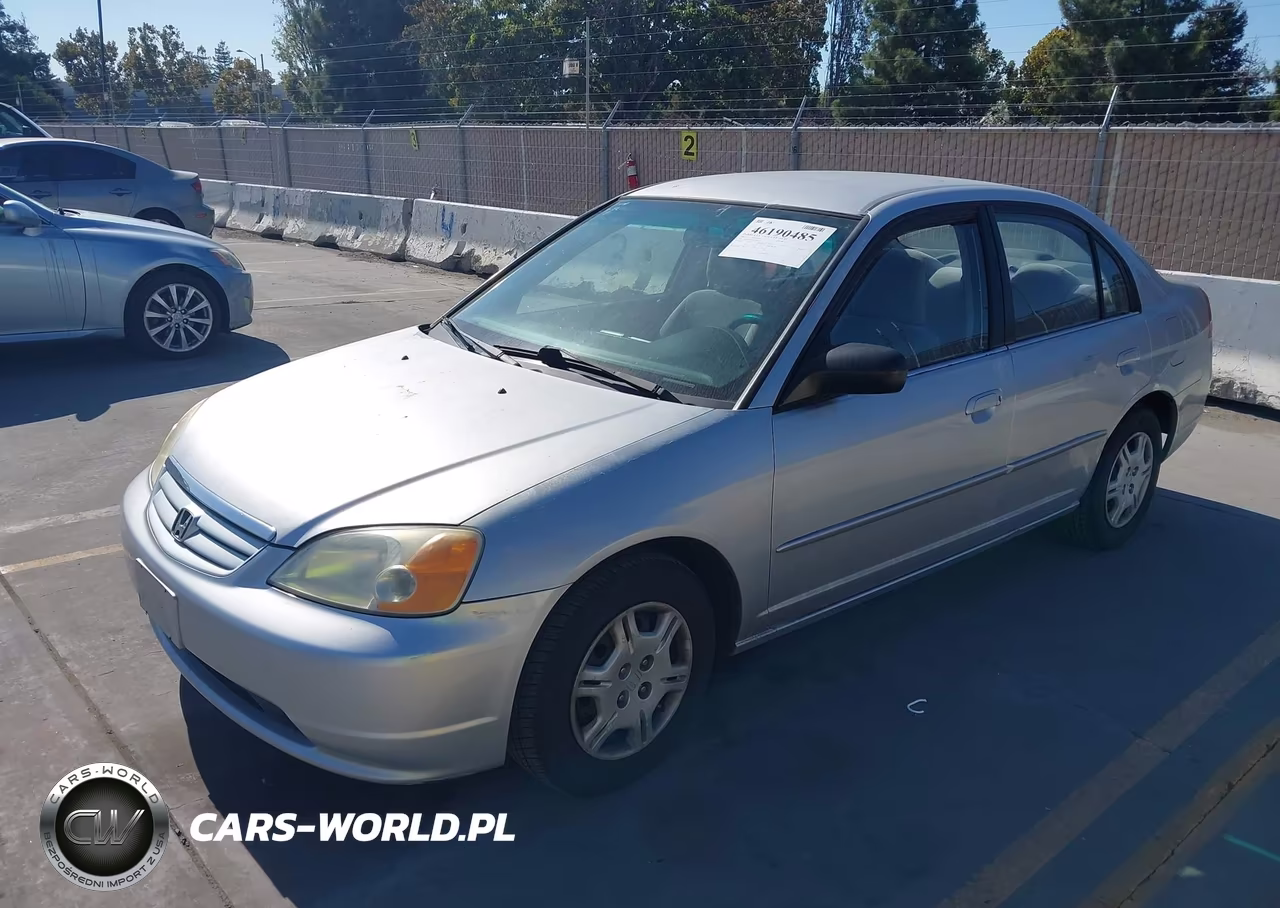 2002 Honda Civic Lx VIN:2HGES16542H525412 - 2