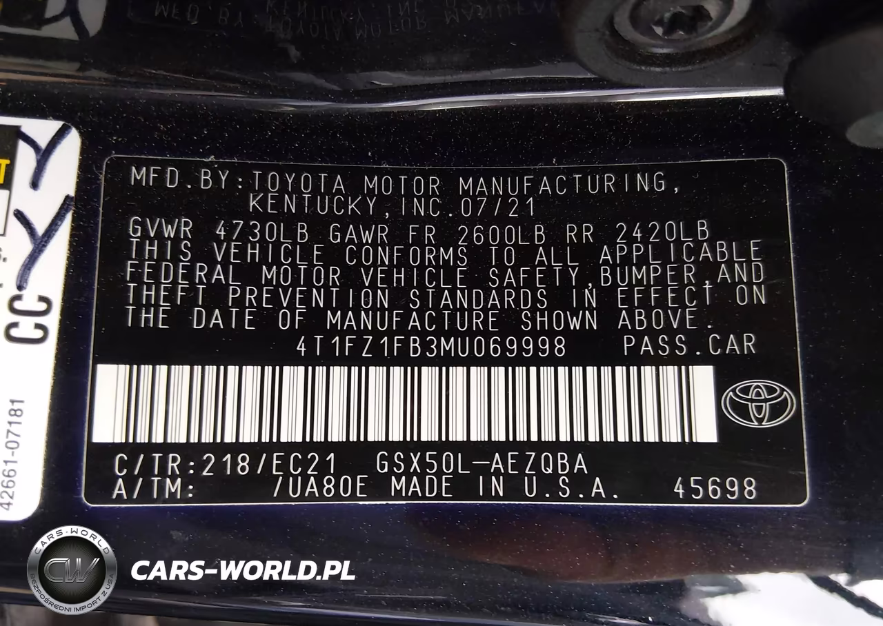 2021 Toyota Avalon Trd VIN:4T1FZ1FB3MU069998 - 9